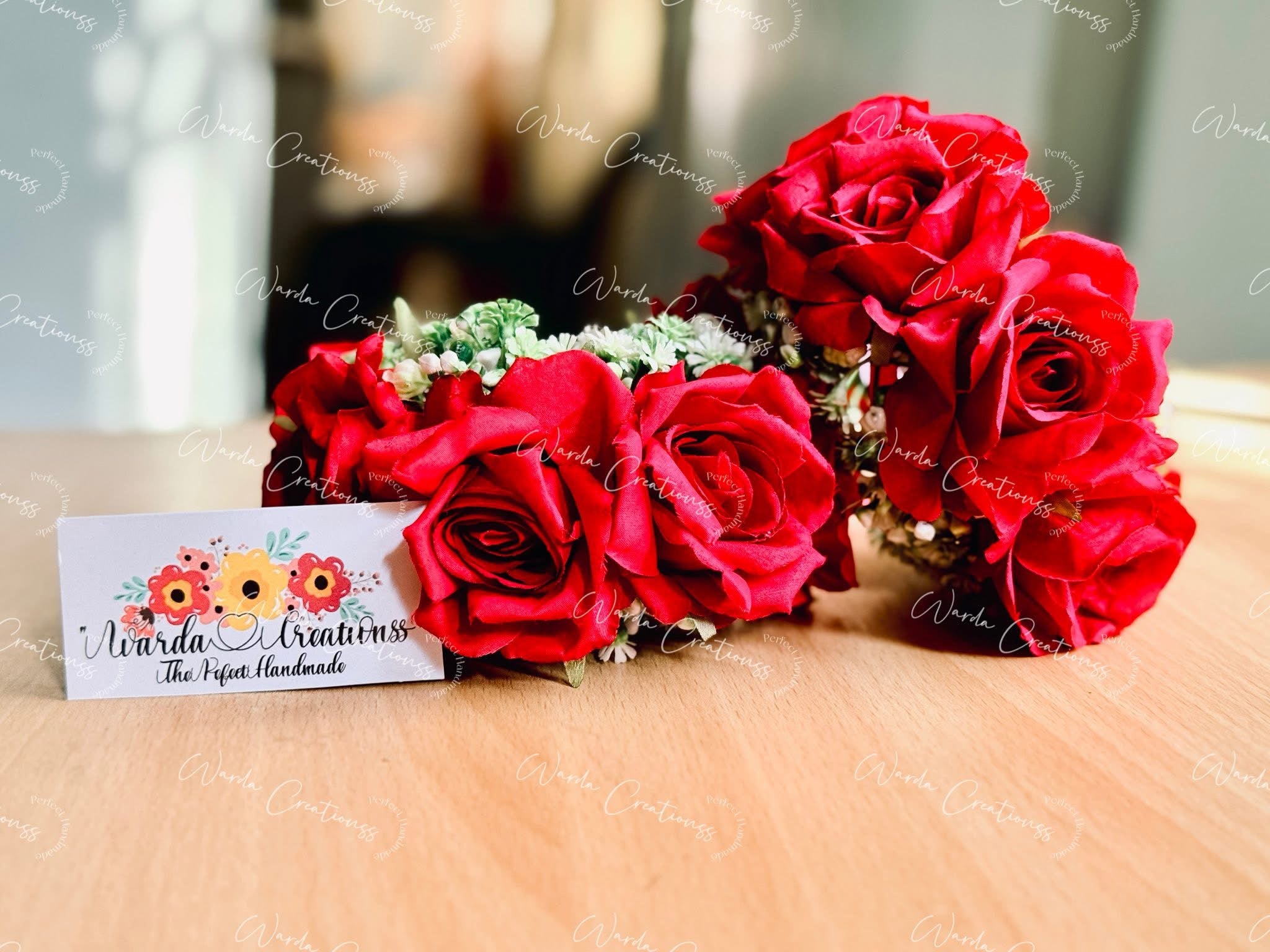 Bridal Roses Gajrey (Pair)