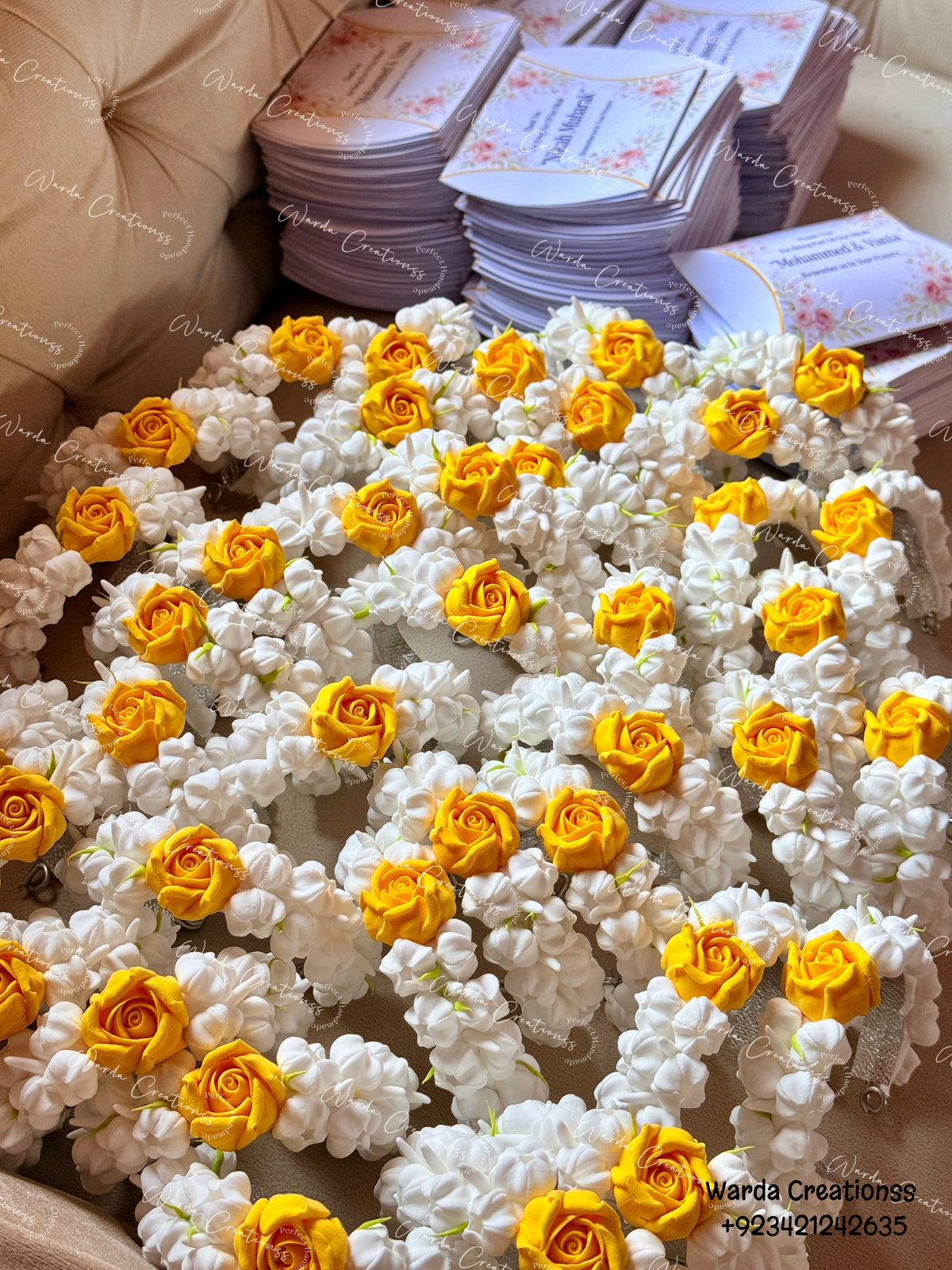 Jasmine Double Layer Gajrey