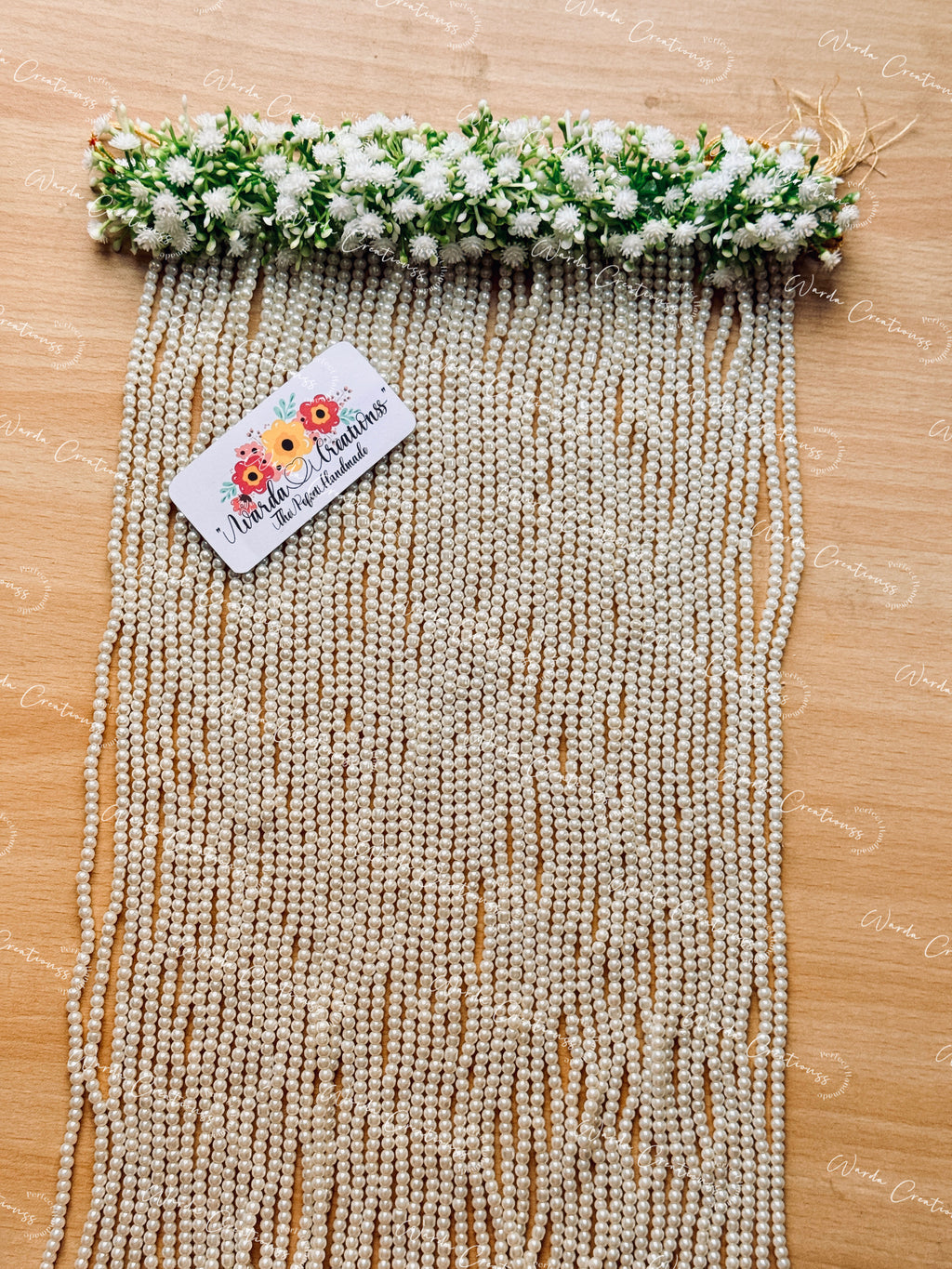 Floral Pearl Groom Sehra