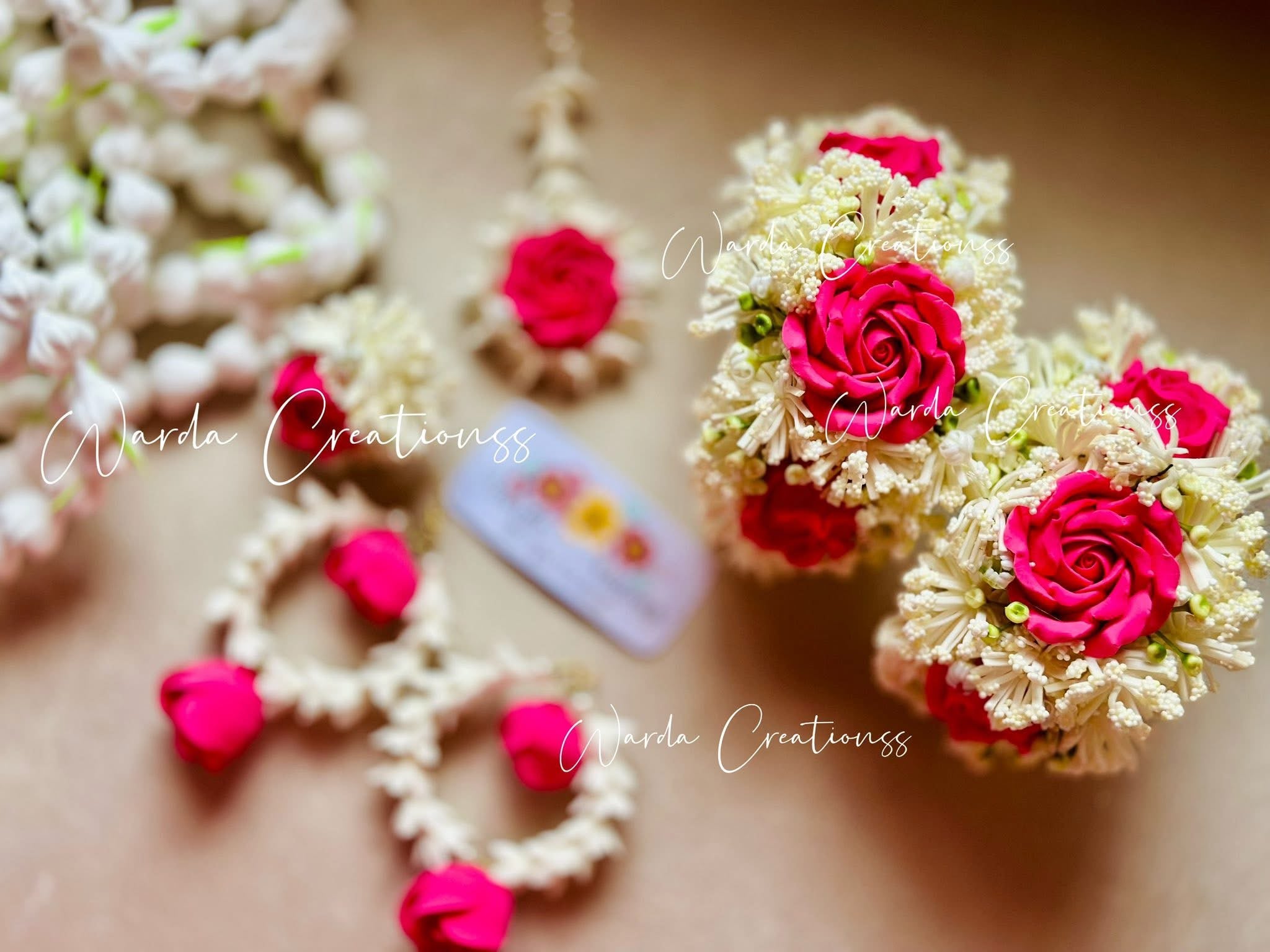 Zarrin Bahar Floral Jewelry Set