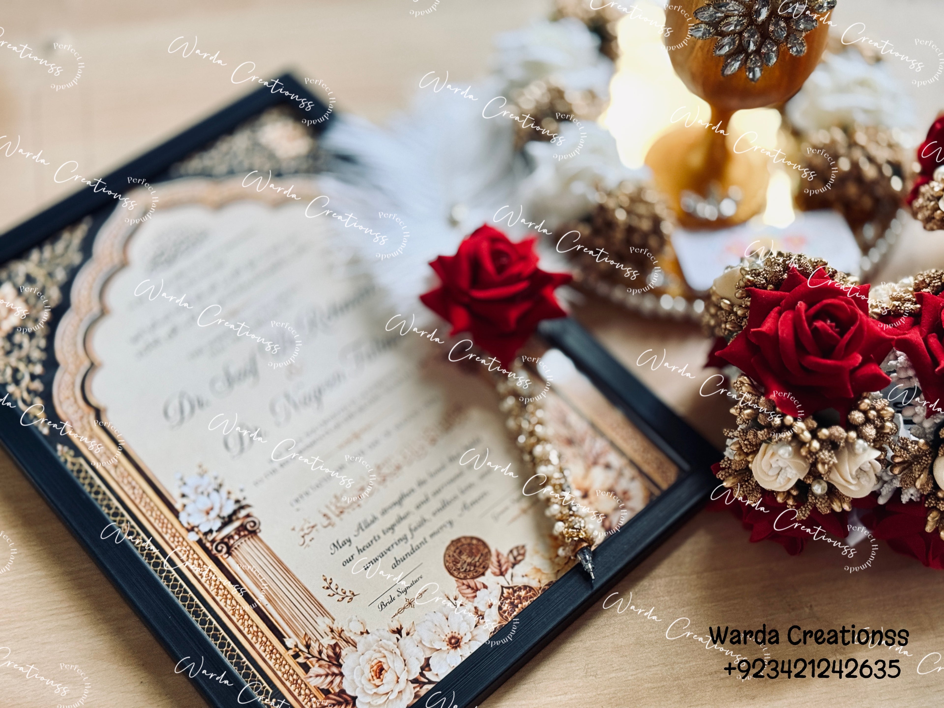 Nikah Certificate and Pen