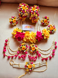 ROYAL MUGHAL Flower Jewelry Set