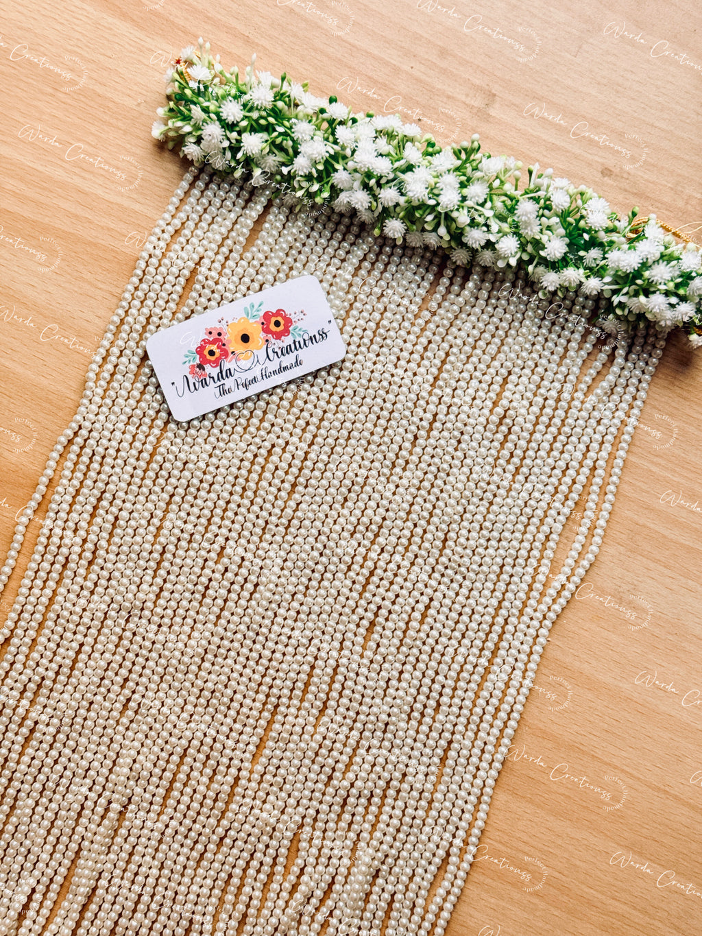 Floral Pearl Groom Sehra