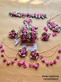 Flora Aura Jewelry Set (sheesh patti)