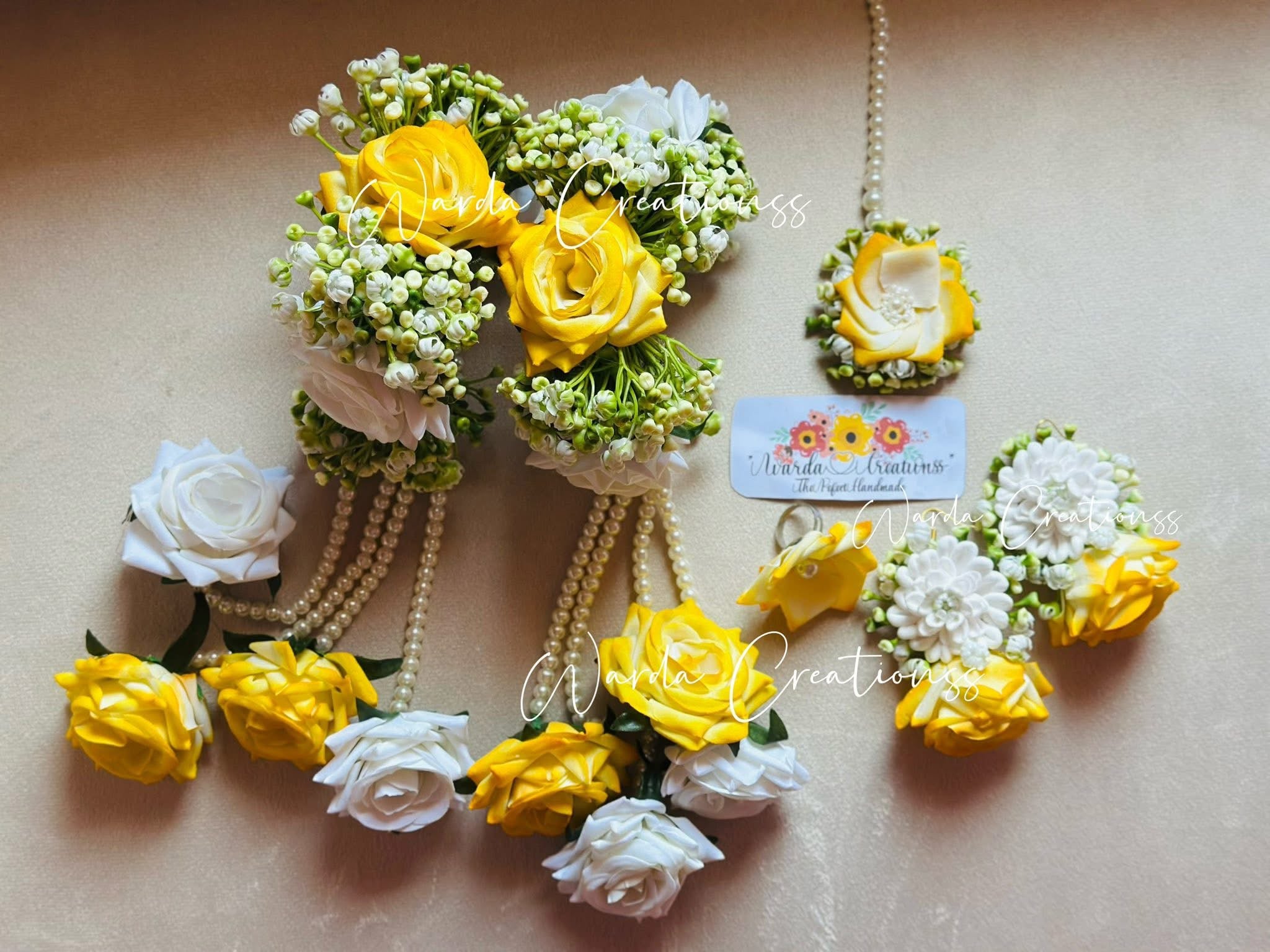 Desy Pop Floral Jewelry Set