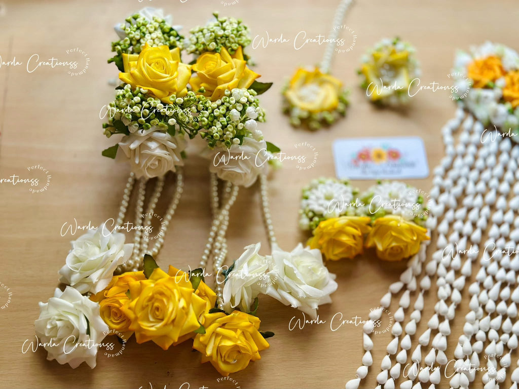 Desy Pop Floral Jewelry Set