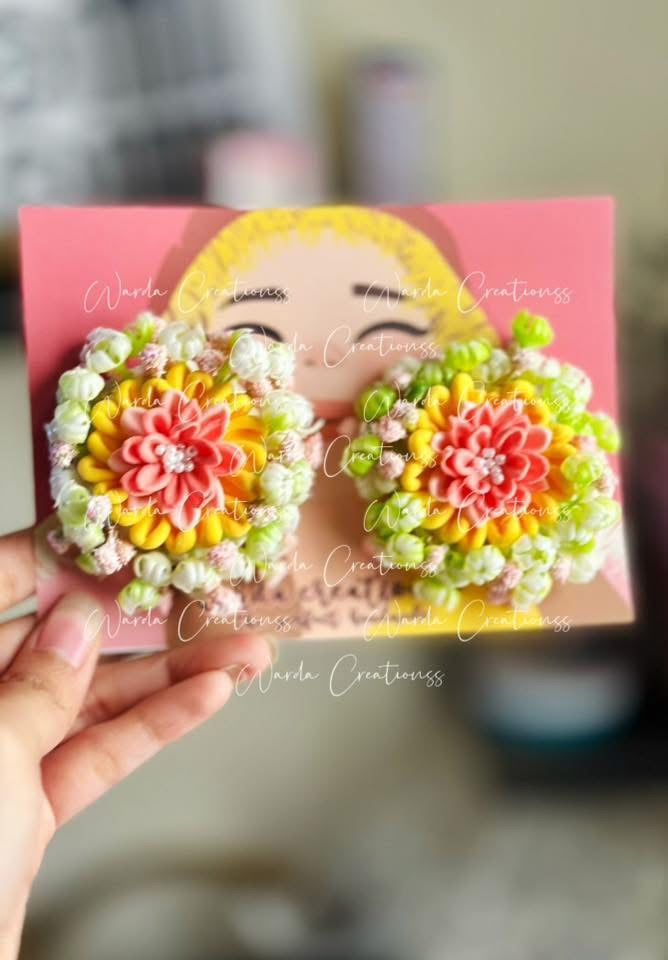 Floral Bridal Set