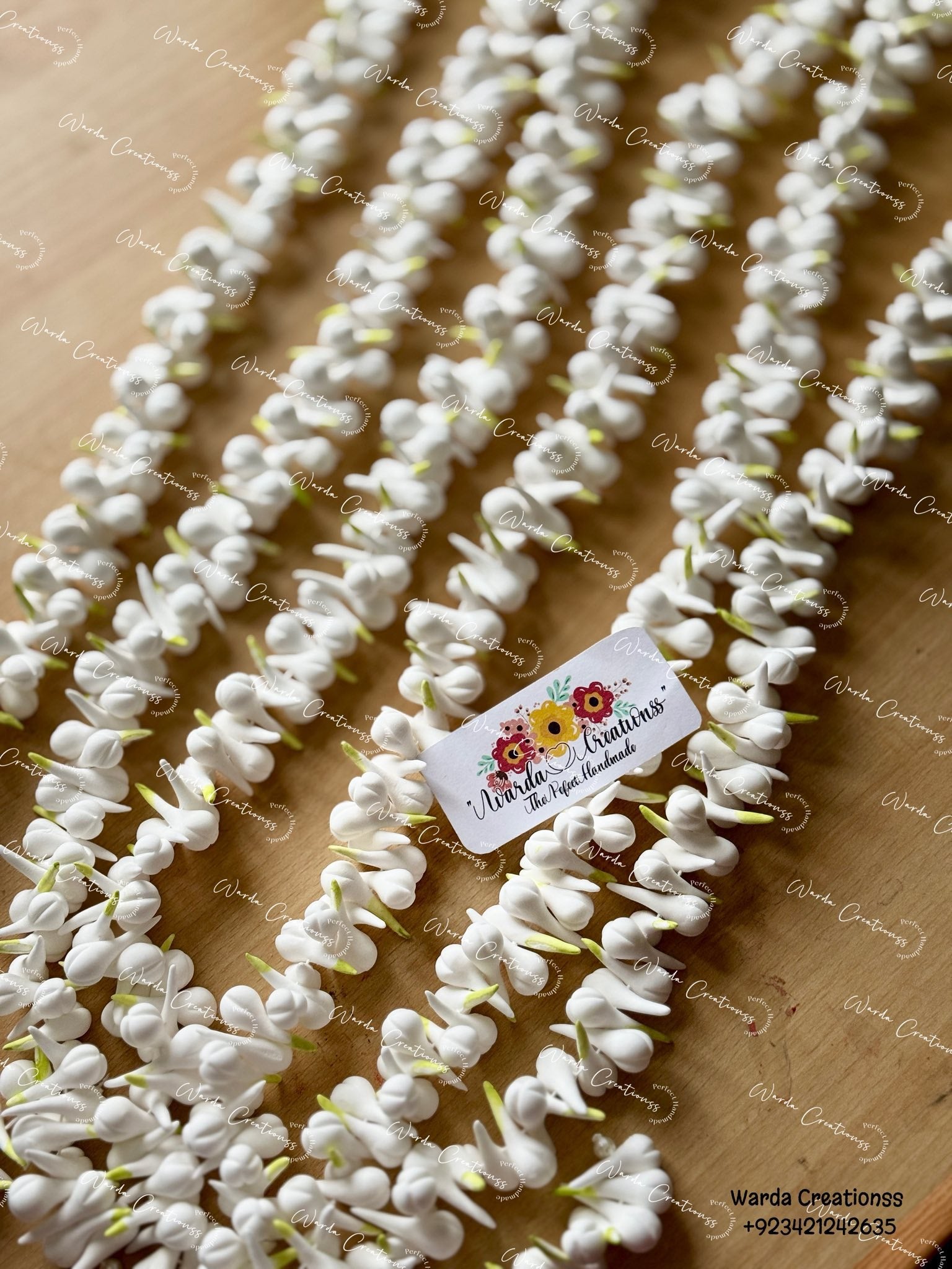 Artificial handmade Jasmine Volume Strings