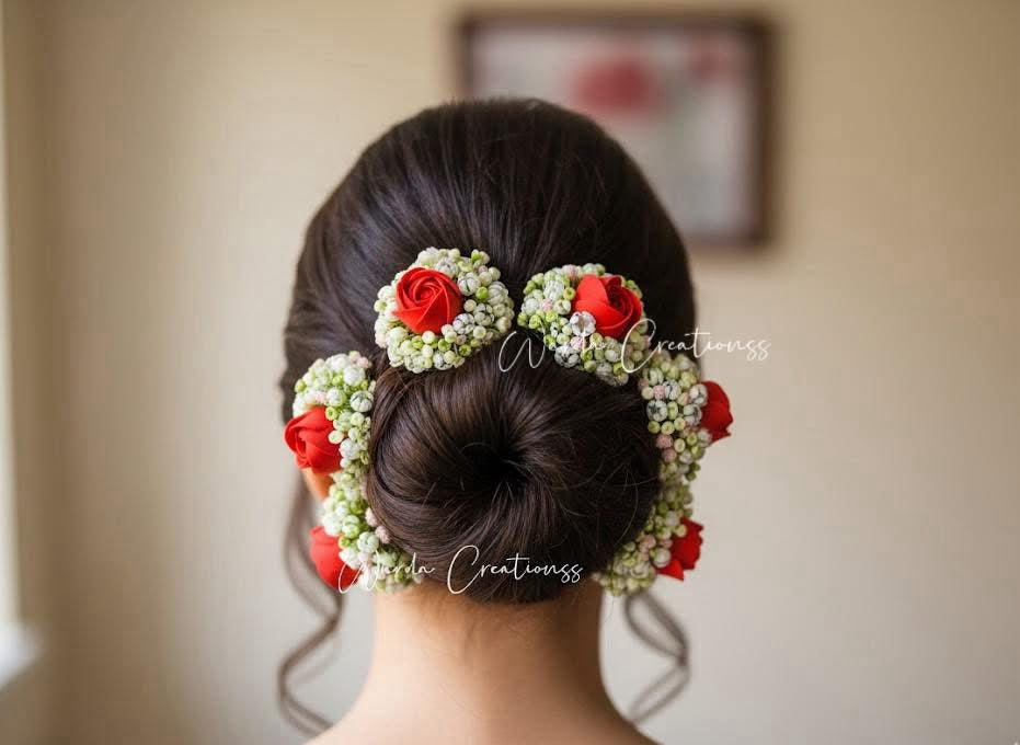 Floral Hair Pins (Pair)