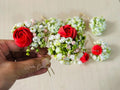 Floral Hair Pins (Pair)