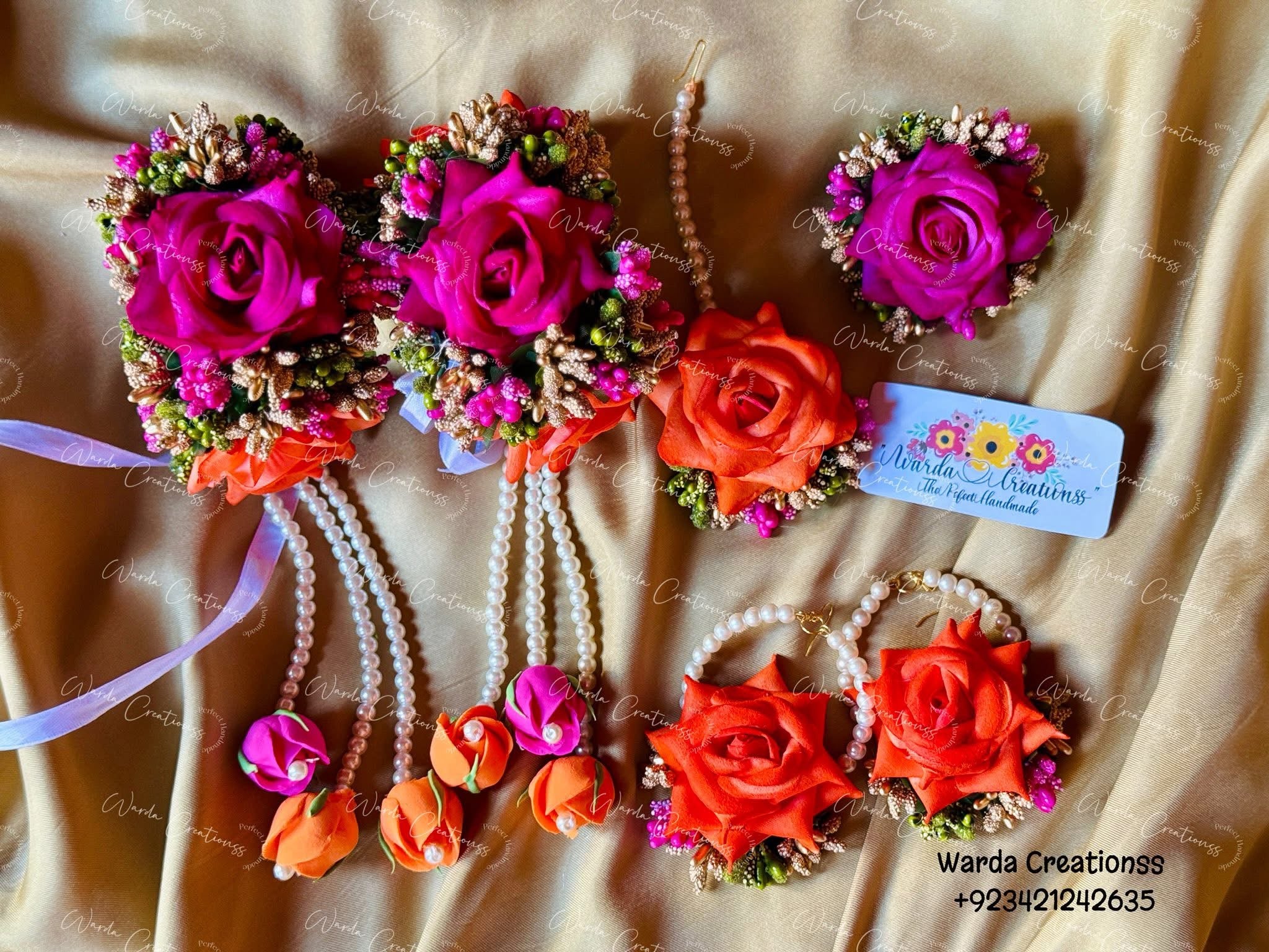 Pure Rose Floral Set (Kaleera Style)