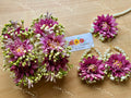 Purple Chrysanthemums Jewelry Set