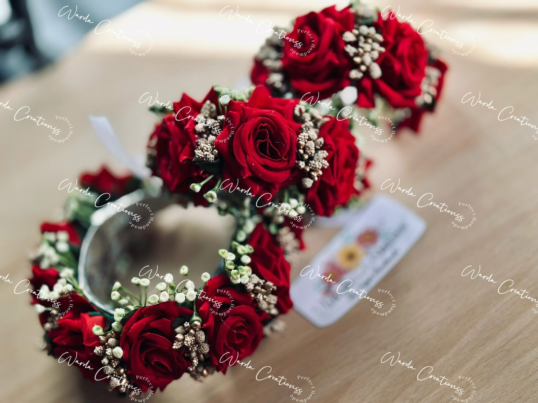 Bridal Gajrey with Bun Gajra