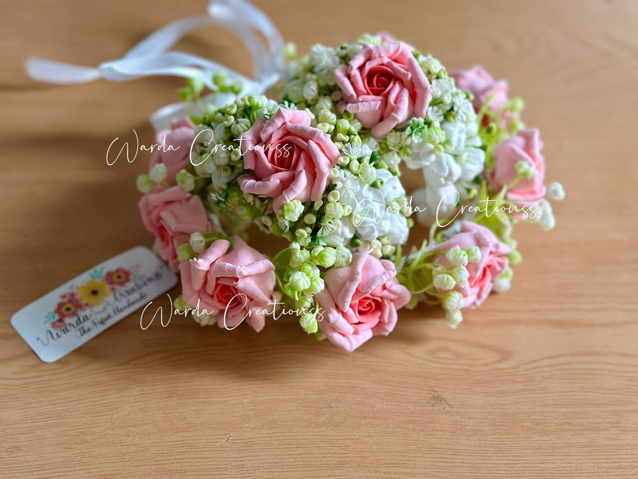 Floral Crown with Gajrey