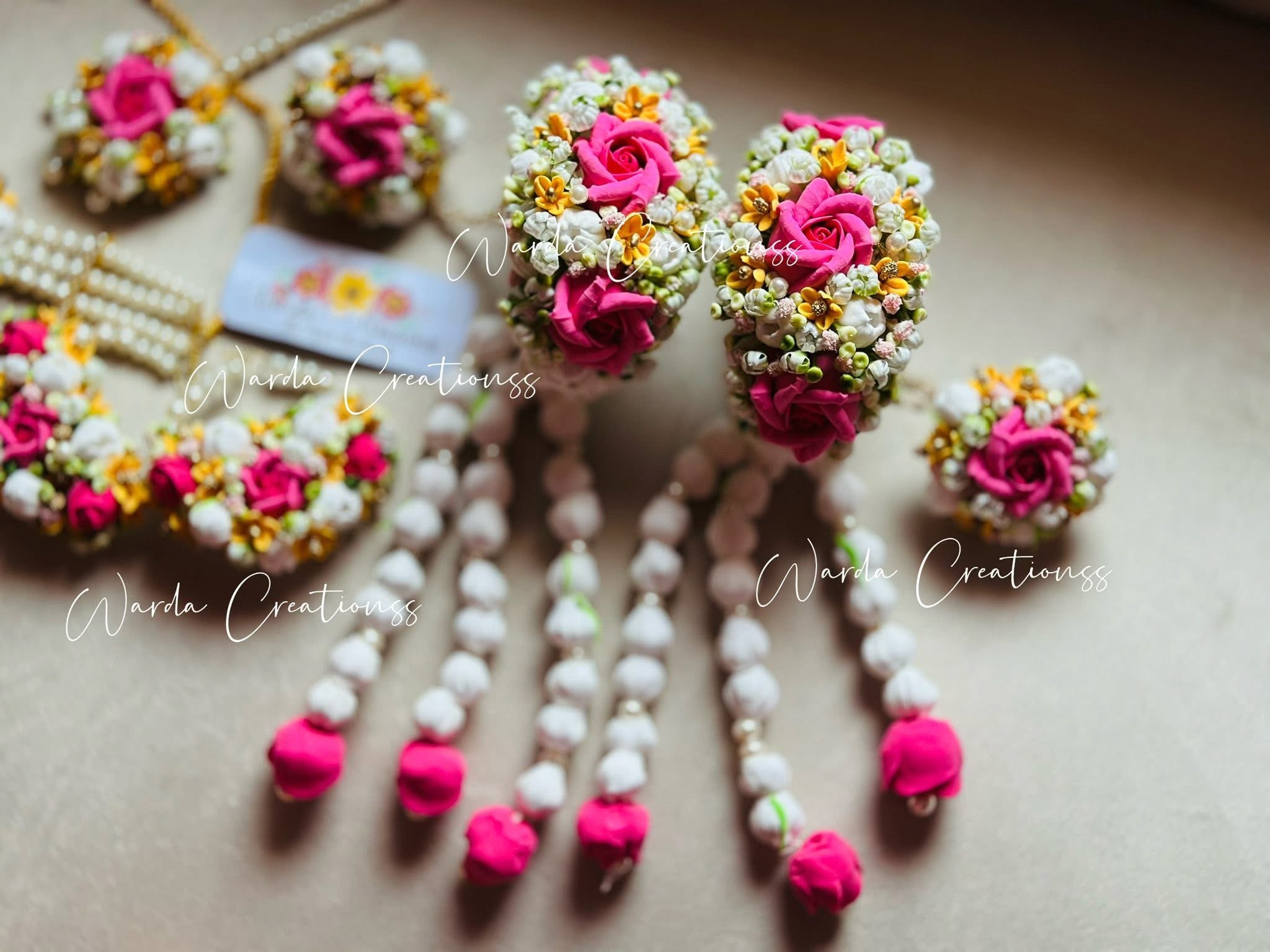 The Bridal Bloom Jewelry set