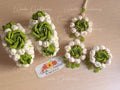 Handmade Jasmine Rose Queen Set
