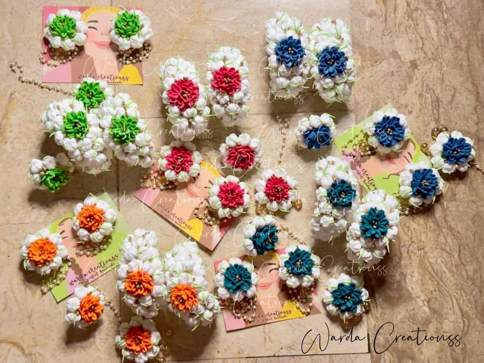 Mini Chrysanthemum Jewelry Set