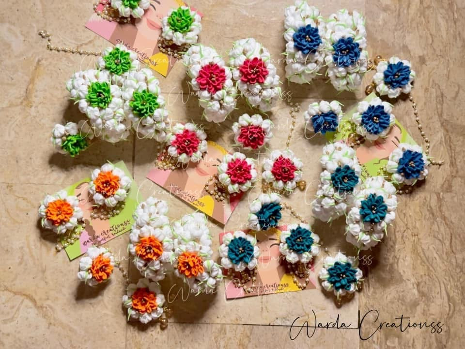 Mini Chrysanthemum Jewelry Set