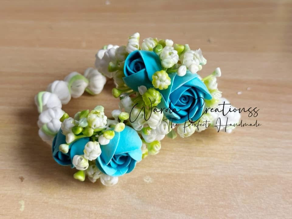 Handmade Floral Rose Corsage Gajrey!