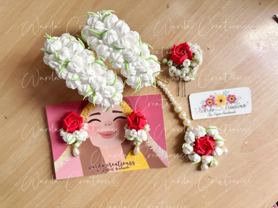 Floral Jewelry set