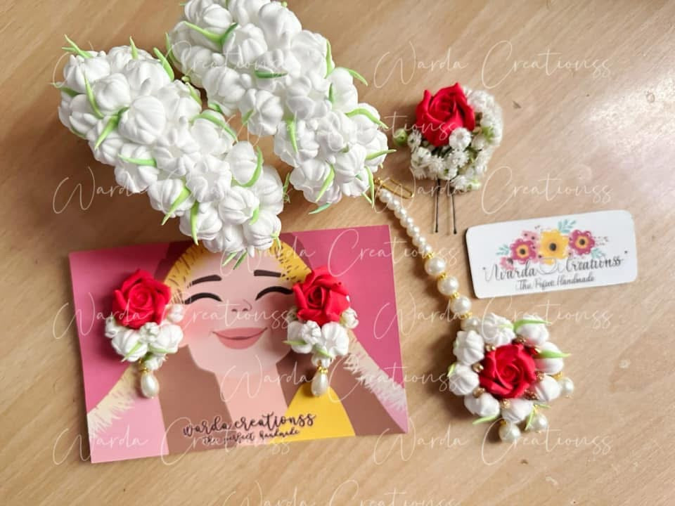 Floral Jewelry set