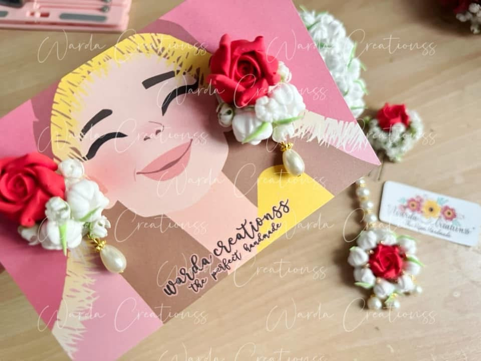 Floral Jewelry set