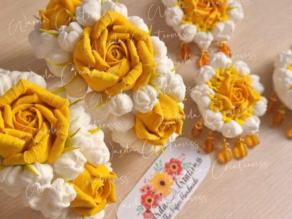 Handmade Jasmine Rose Queen Set