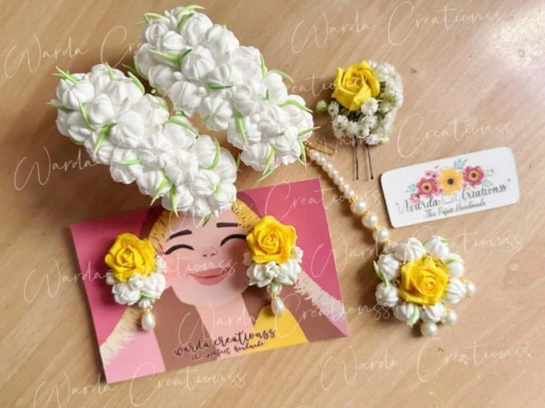 Floral Jewelry set