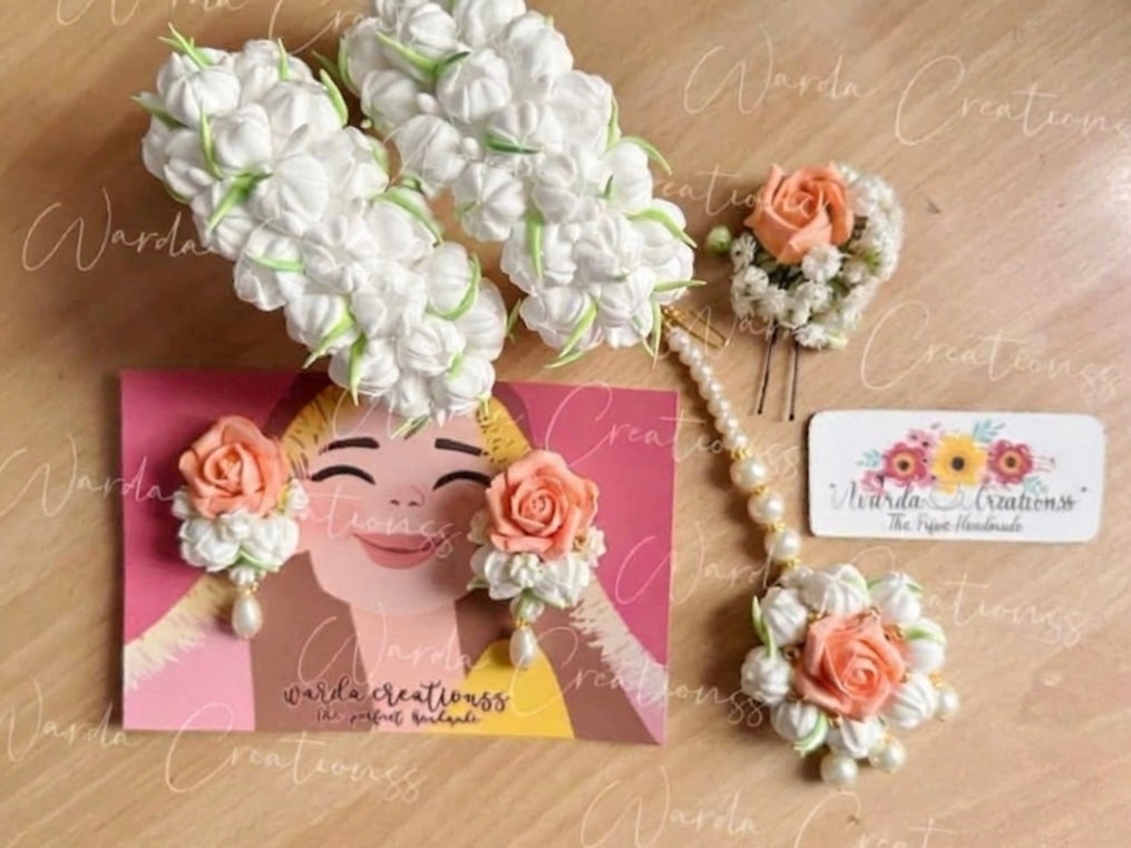 Floral Jewelry set
