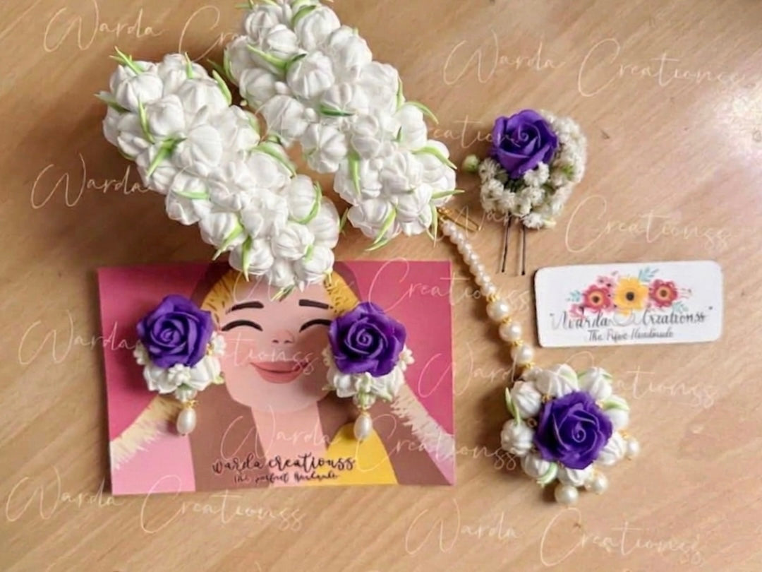 Floral Jewelry set
