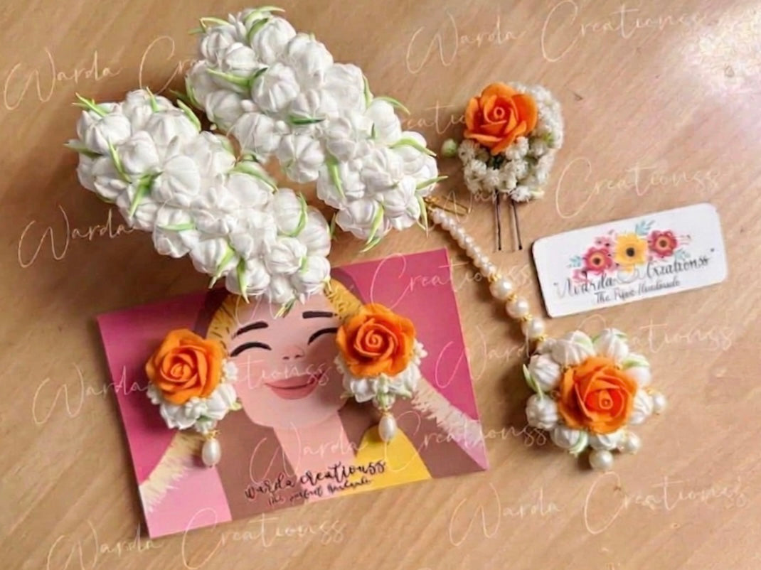 Floral Jewelry set