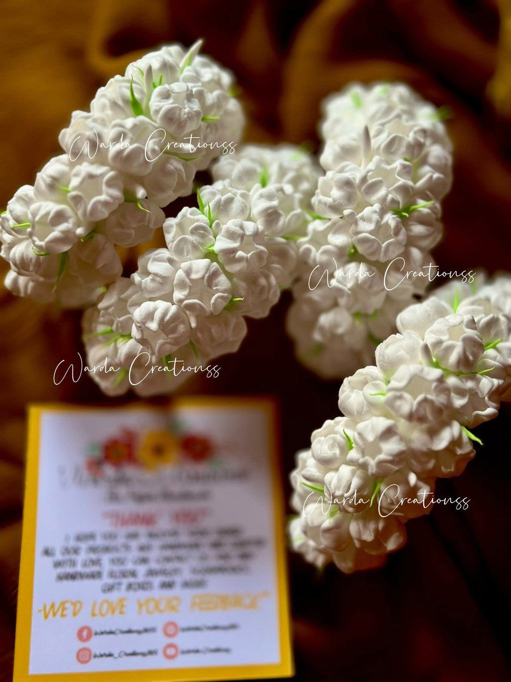 Fresh forever Jasmine Gajra (Pair)
