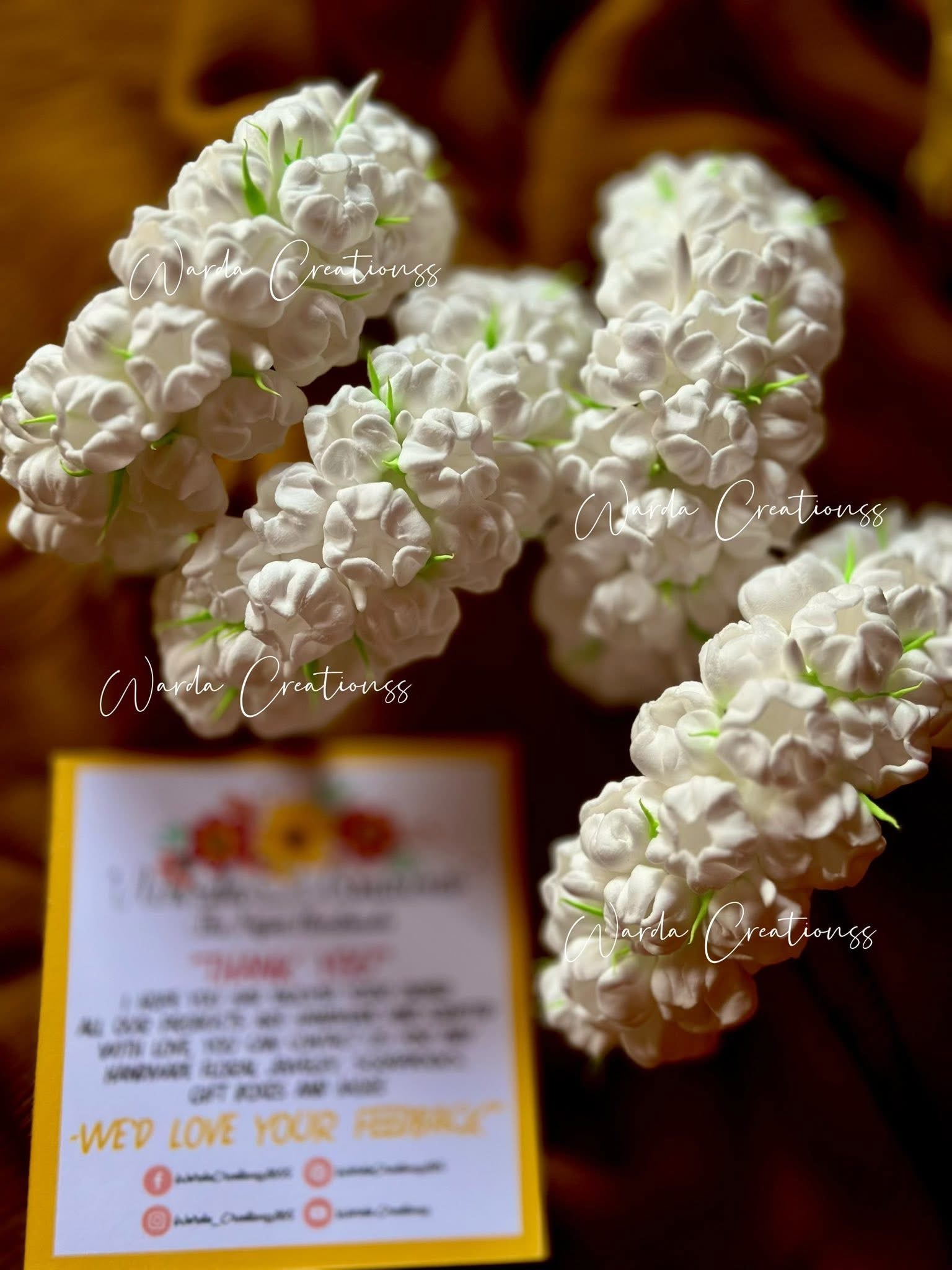 Fresh forever Jasmine Gajra (Pair)