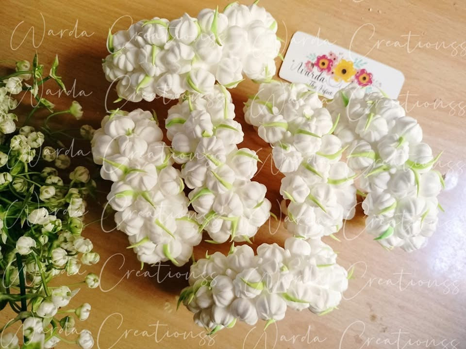 Fresh forever Jasmine Gajra (Pair)